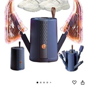 YLYYCC intelligent Blue Shoe Dryer with Heat Function NWT.